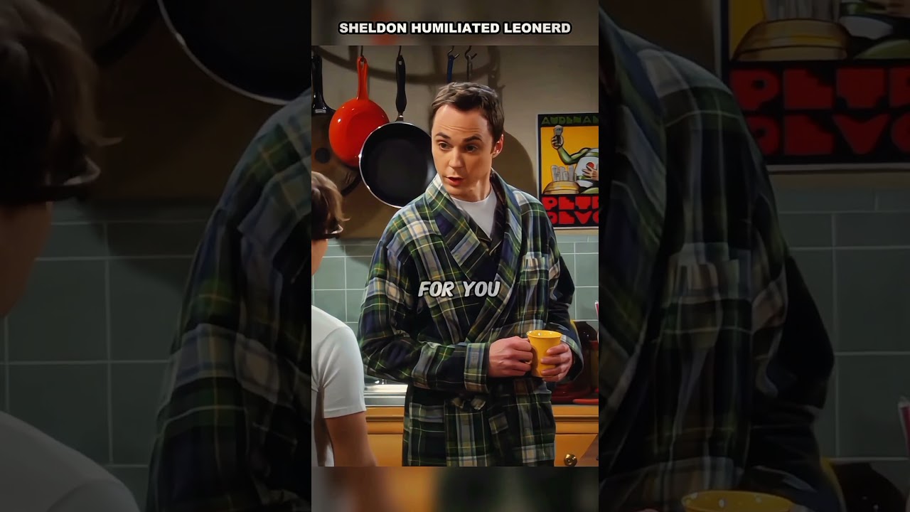 Sheldon humiliated Leonard 🤣_