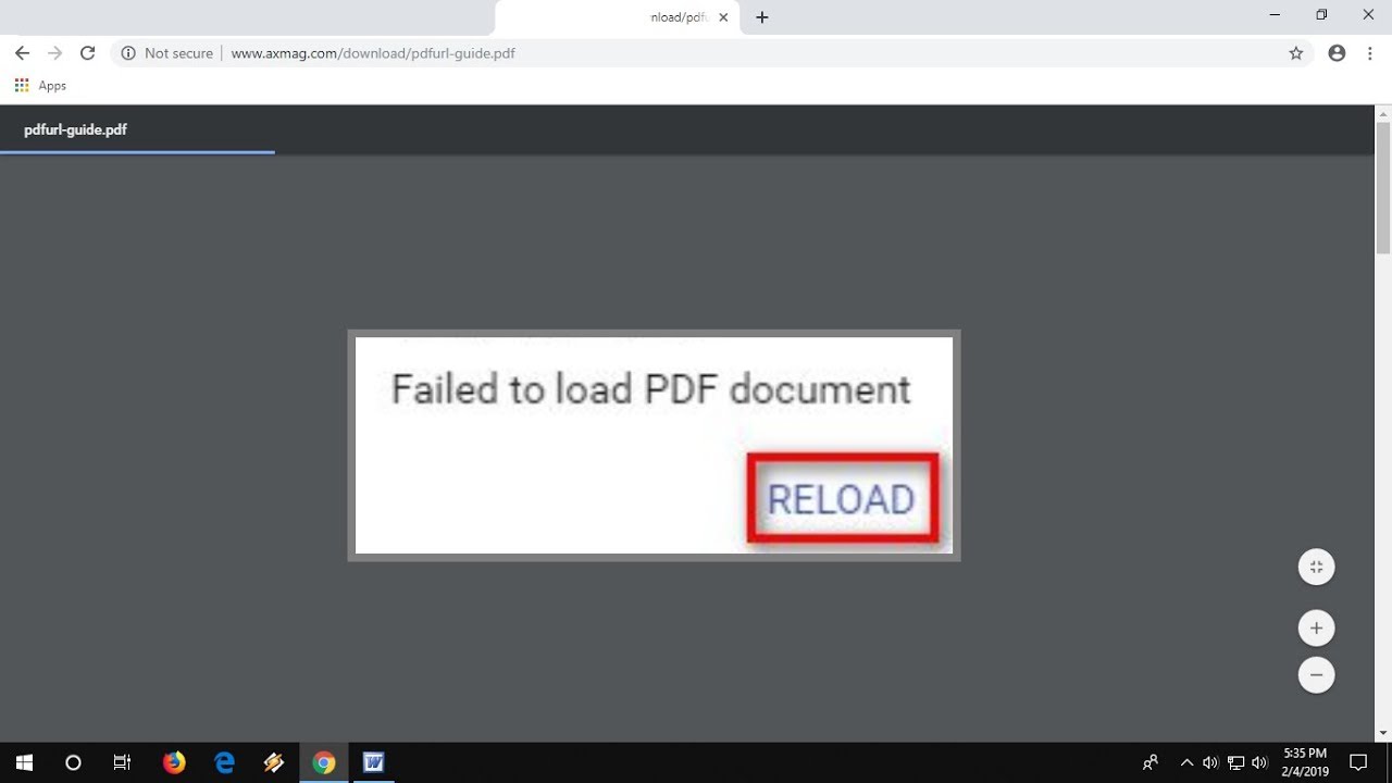 How To Fix Failed To Load Pdf Document In Chrome Browser - Youtube