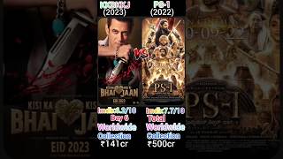 PS-2  V/s Kisi Ka Bhai Kisi Ki Jaan Movie Box Office Collection Comparison #shortfeed