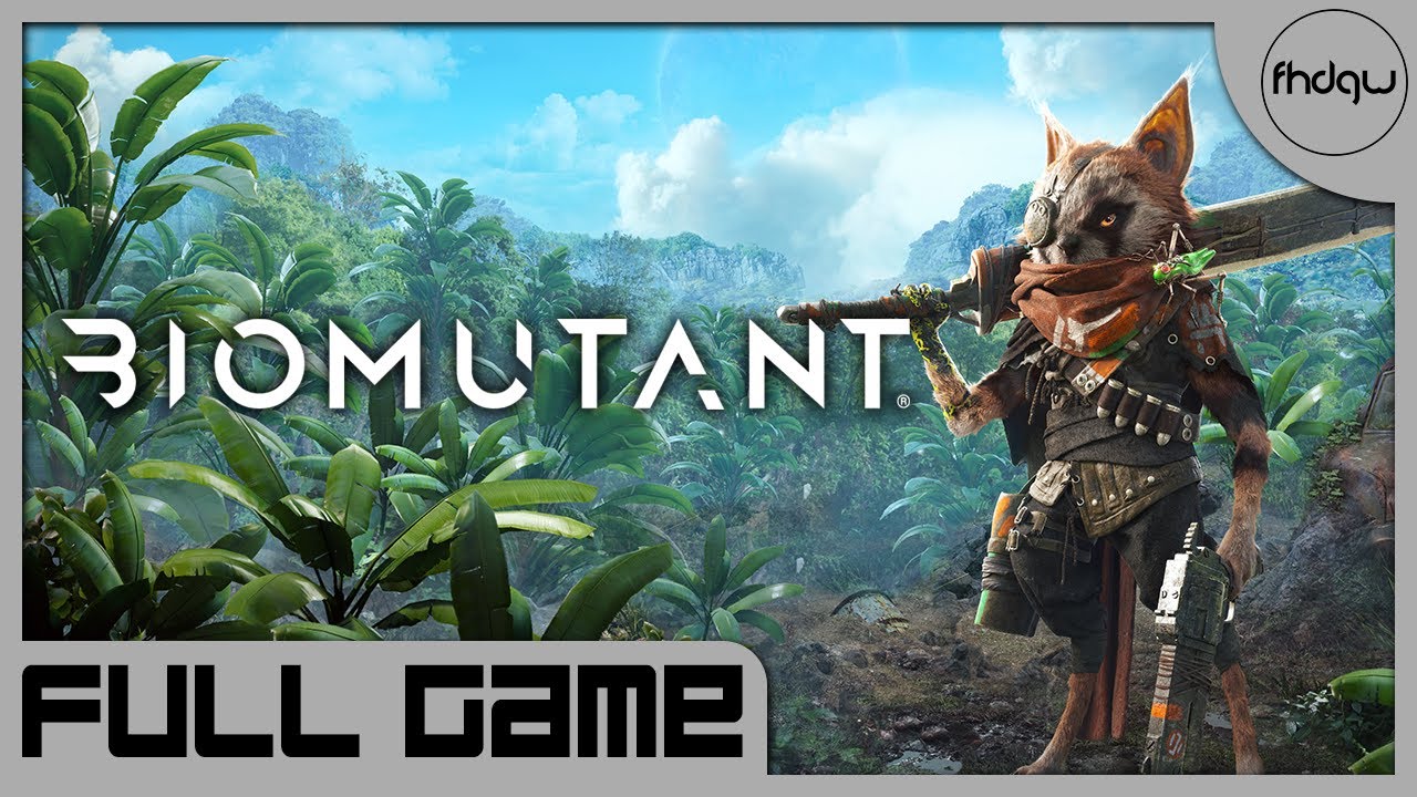 Biomutant [PC] Full Gameplay Walkthrough (No Commentary) 