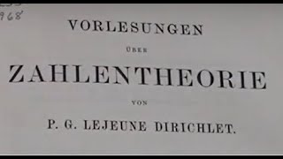 Dirichlet Dedekind Zhalen Theorie Number Theory