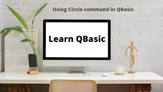 Learn QBasic |  How to draw a colored circle in QBasic