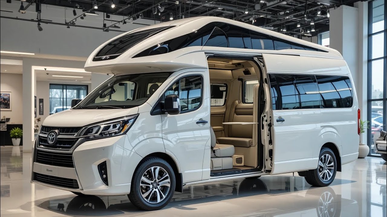 “2027 Toyota Motorhome Tour | Luxury Compact Camper Van Life & Ultimate Road Freedom!”