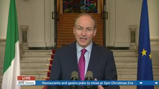 Ireland Going Into Third Lockdown(December 2020)