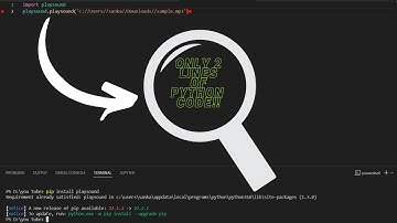 Open Any Music File In Your Computer With This Simple Python 2 line Code made within seconds!