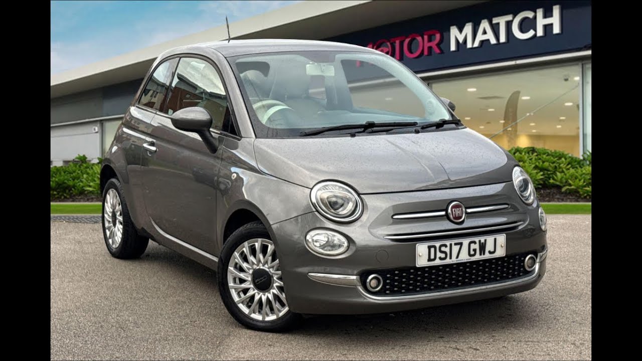 Б/у Fiat 500 1.2 Lounge Euro 6 (s/s) 3-дверный - DS17GWJ - Motor Match Crewe