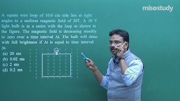JEE Physics | 21. Electromagnetic Induction (Q.1 - 5) | JEE Main Pattern Questions Exercise