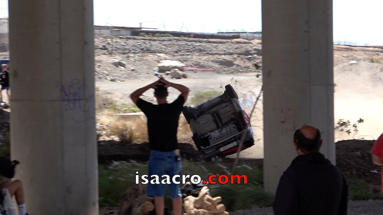 Rallye de Tierra de Santa Lucía de Tirajana 2025 | Crash Jumps - I Slalom 2025 by isaacro.com
