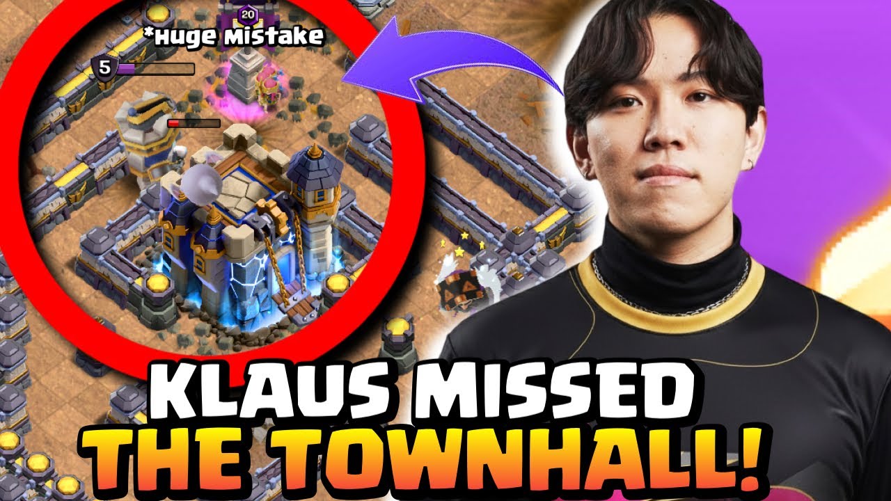 Klaus ENTIRE Army SKIPS Townhall ON CRAZY TH18 Base
