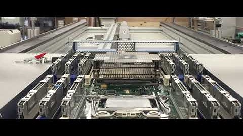 Flexible Robotic Workcell Server Assembly