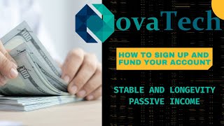 Novatech- 💲🤑💸💰 How to sign up and fund your account! 💲🤑💸💰