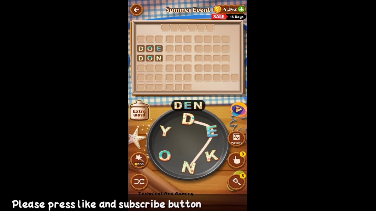 Word Cookies Summer Event June July 2020 Part 4