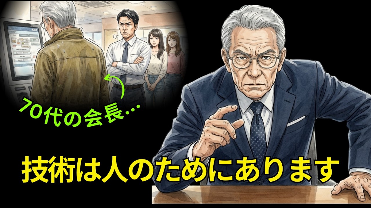 キオスクを作った人が、キオスクを使えなかった