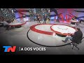 "A DOS VOCES" (Programa completo 17/11/2021): el acto en Plaza de Mayo, un acto lleno de internas