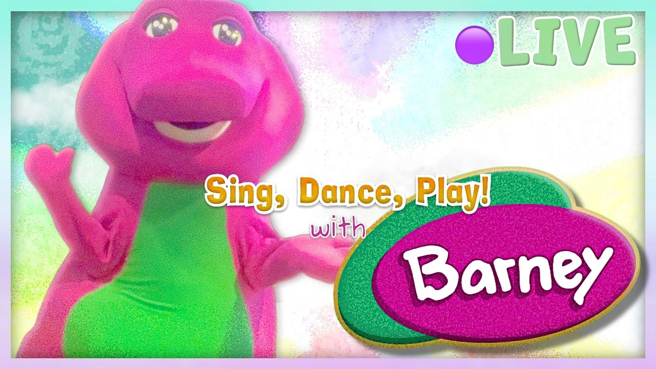 Sing, Dance, Play with Barney! [🟣 LIVE SHOW] - YouTube