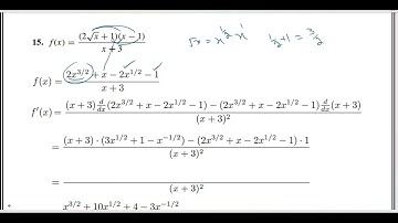Calculus 1 Ex # 2.4 Q # 5-10 The Product and Quotient Rules: Product Rule