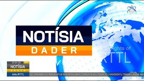 RTTL.EP - NOTÍSIA DADER 14-10-2025 (LIVE STREAM)