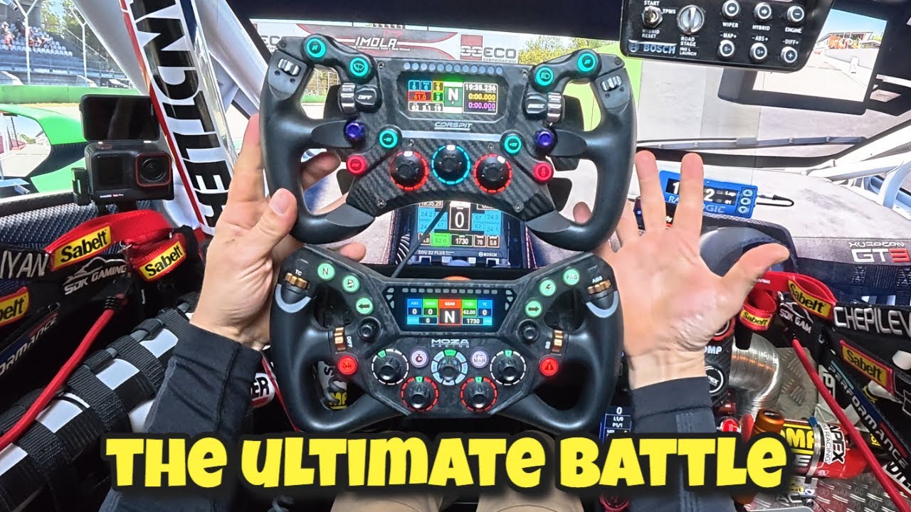 Moza KS Pro vs CONSPIT 300GT