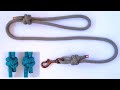 Make a Dog Leash out of Single Rope - Matthew Walker Knot Version - DIY - CBYS Tutorial