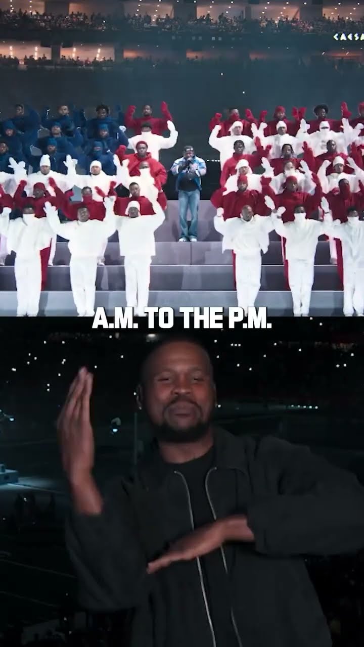 ASL Performer, Matt Maxey, ATE DOWN during Kendrick's Humble!