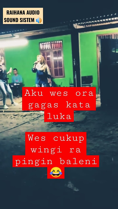 Aku wes ora gagas kata luka (Sugeng Dalu) - Happy Asmara || RAIHANA AUDIO SOUND SISTEM #viraltiktok