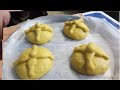 Pan de Muerto receta casera facil de hacer con ayas