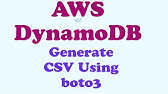 AWS Tutorials - AWS Data Wrangler Series - Part4- Working with Amazon  DynamoDB - YouTube