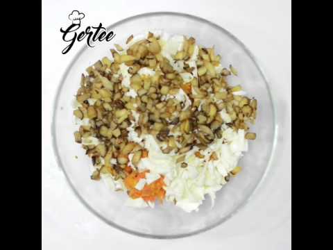 Видео: Даршилсан зөгийн балны мөөгний салат - 3 шилдэг жор