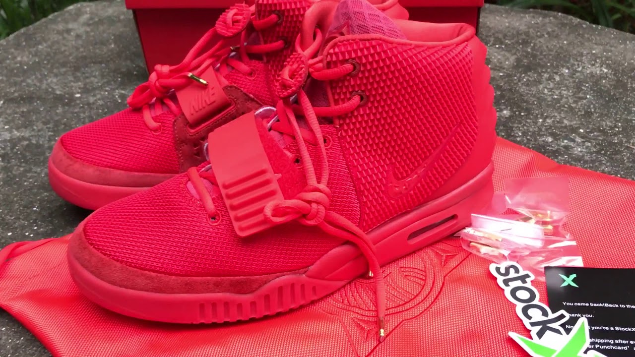 yeezy red october stockx