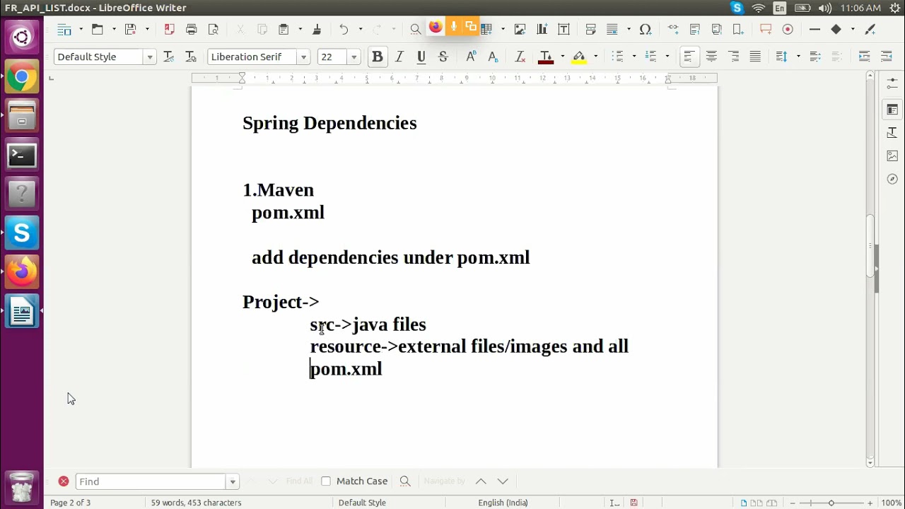 Spring Core (Episode 3 -project structure in Spring Boot, Dependency, Sample API creation)