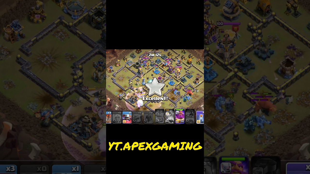 Mass Thrower +Totem Spell Spam Clan War League ! Clash of Clans