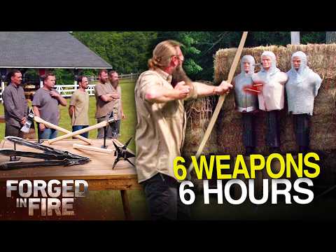 Spears, Axes and Maces Tear Into Armored Targets | Forged in Fire