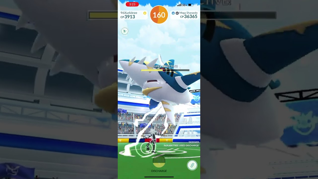 Mega Sharpedo Unique Solo (Electric Team)