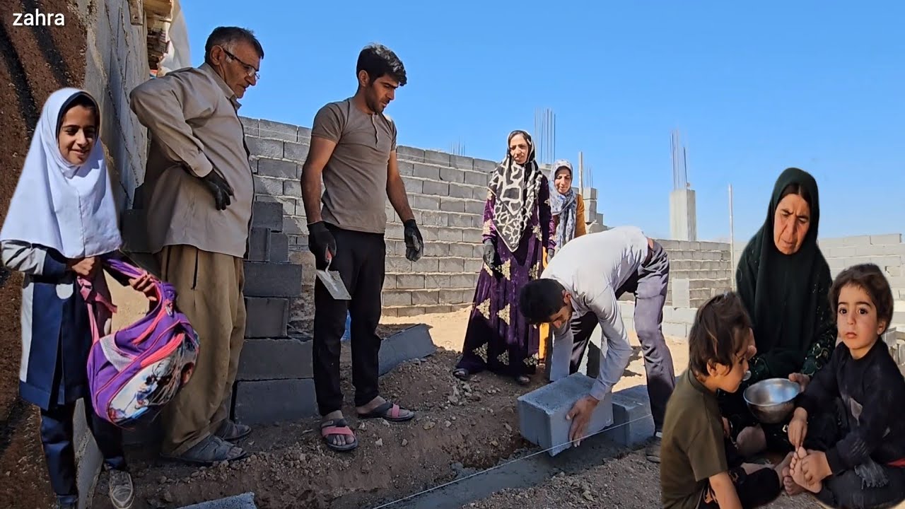 Попытки кочевой семьи Захры противостоять холоду