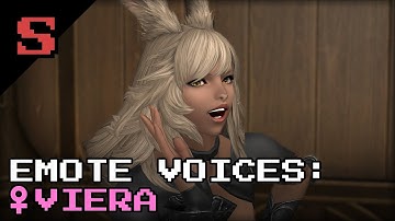 (FFXIV) Emote Voices: Female Viera