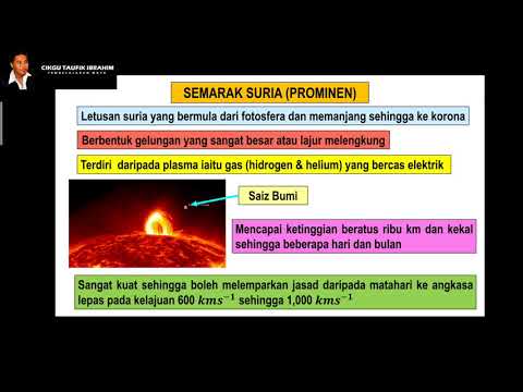 Sains Tingkatan 3 KSSM I Bab 9 Cuaca Angkasa Lepas I 9.1 Aktvt Matahri Memberi Ksan kpd Bumi I Bah 2