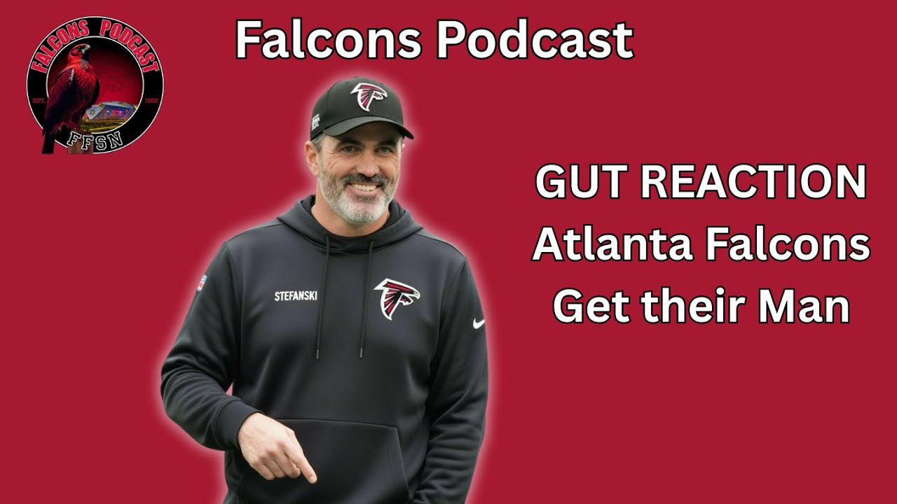 GUT REACTION: Atlanta Falcons Hire Kevin Stefanski as Head Coach 📱| Falcons Podcast