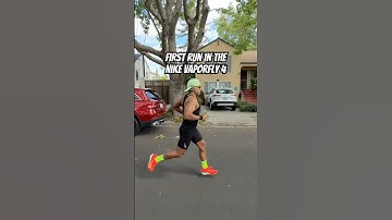 First run in the Nike Vaporfly 4 #runner #running #nike #run #runningshoes