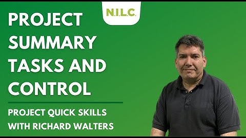 How to Control Summary Tasks in Microsoft Project