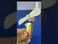 #diy 9v battery fan | 9 volt battery hack #shots #viral #battery #motor