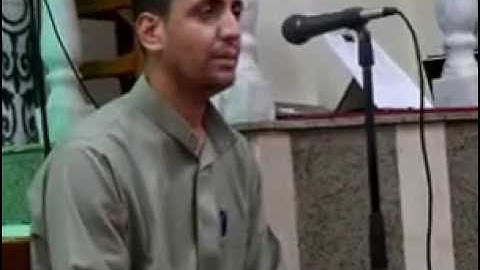 صقر القراء الشيخ أحمد القاضى الشهير بصبرى القاضى تلاوة مباركة فى مسجد العمل بمنطقة رأس بكر