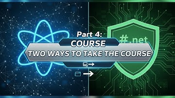 Module 1 - Lesson 4: Two Ways to Take the Course | Welcome to React + .NET Full Stack Course 2026