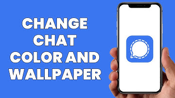 How to change chat color and wallpaper on Signal App