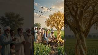 Pakistani Farmer Plants a Giant Golden Tree | Amazing Village Fantasy Story 4K
