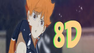 Haikyuu - OST Chimu No Jiriki - Extended ( 1 hour ) - 8D Audio