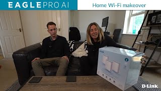 D-Link - EAGLE PRO AI Wi-Fi Home Makeover