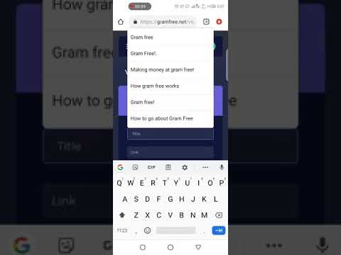 How to upload a video on gram free