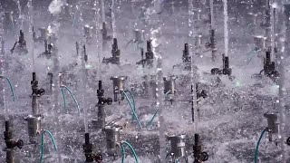 Fountain Water System Stock Video