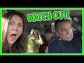 DRIVING TO KAYLA'S CHEER COMPETITION | SHAWN GETS CRAZY!