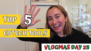Famous TOP 5 EDTECH TOOLS for Teachers | Teaching Apps & Websites 2020 | VLOGMAS DAY 25 Profile